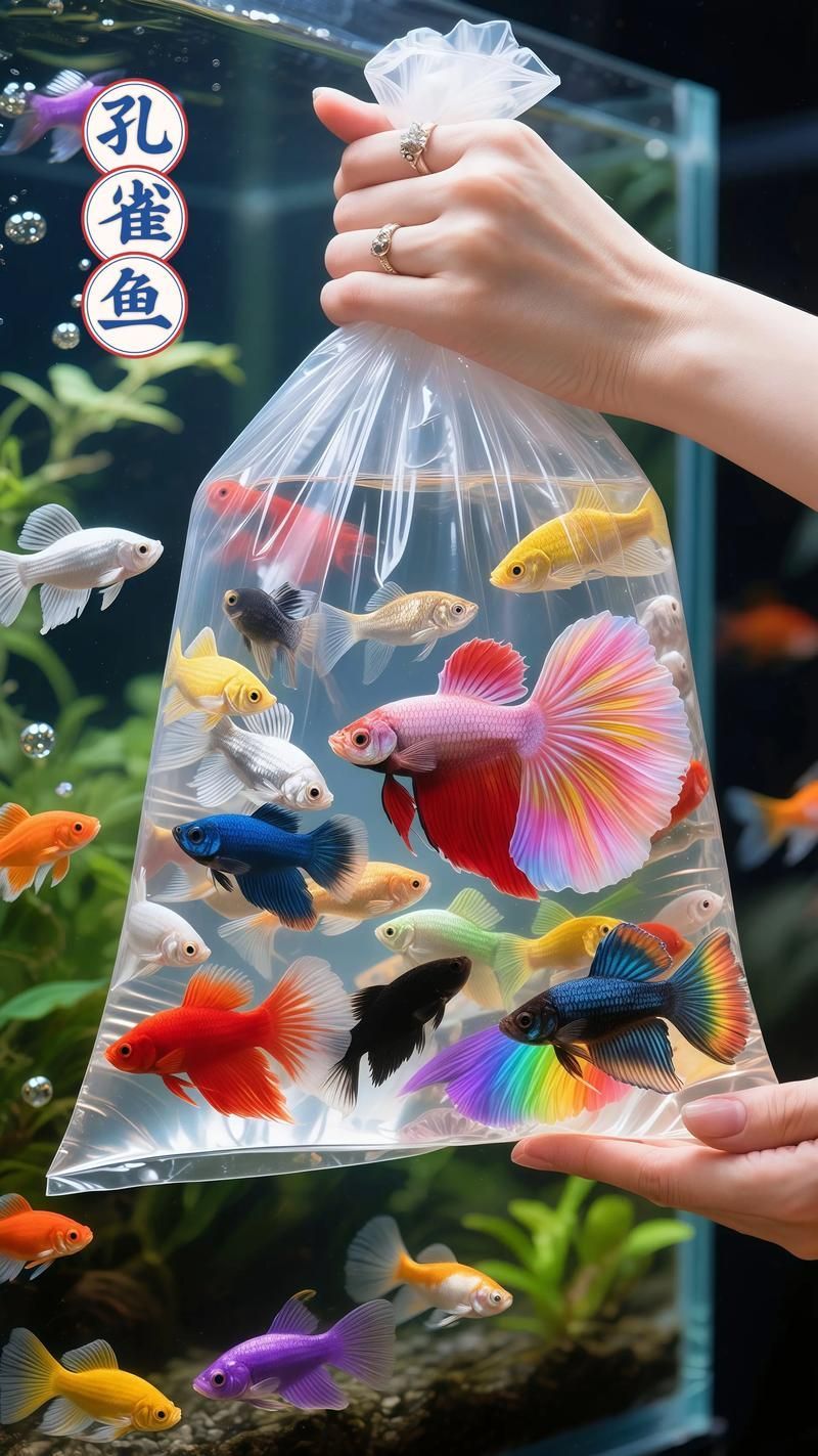 請?zhí)峁└嚓P(guān)于觀賞魚色彩形成的圖片，關(guān)于觀賞魚色彩形成的奧秘