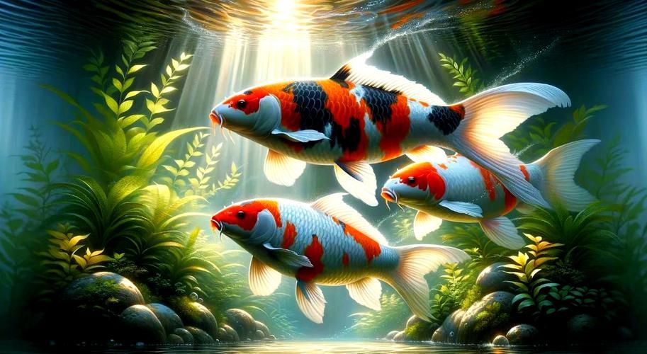 請?zhí)峁└嚓P(guān)于觀賞魚色彩形成的圖片，關(guān)于觀賞魚色彩形成的奧秘