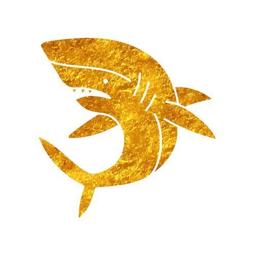 能否提供更多關于這只金色鯊魚的圖片，小眼雙髻鯊與檸檬鯊是自然種群中穩定存在的金色鯊魚