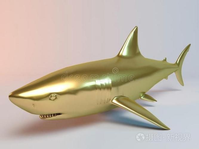 能否提供更多關于這只金色鯊魚的圖片，小眼雙髻鯊與檸檬鯊是自然種群中穩定存在的金色鯊魚
