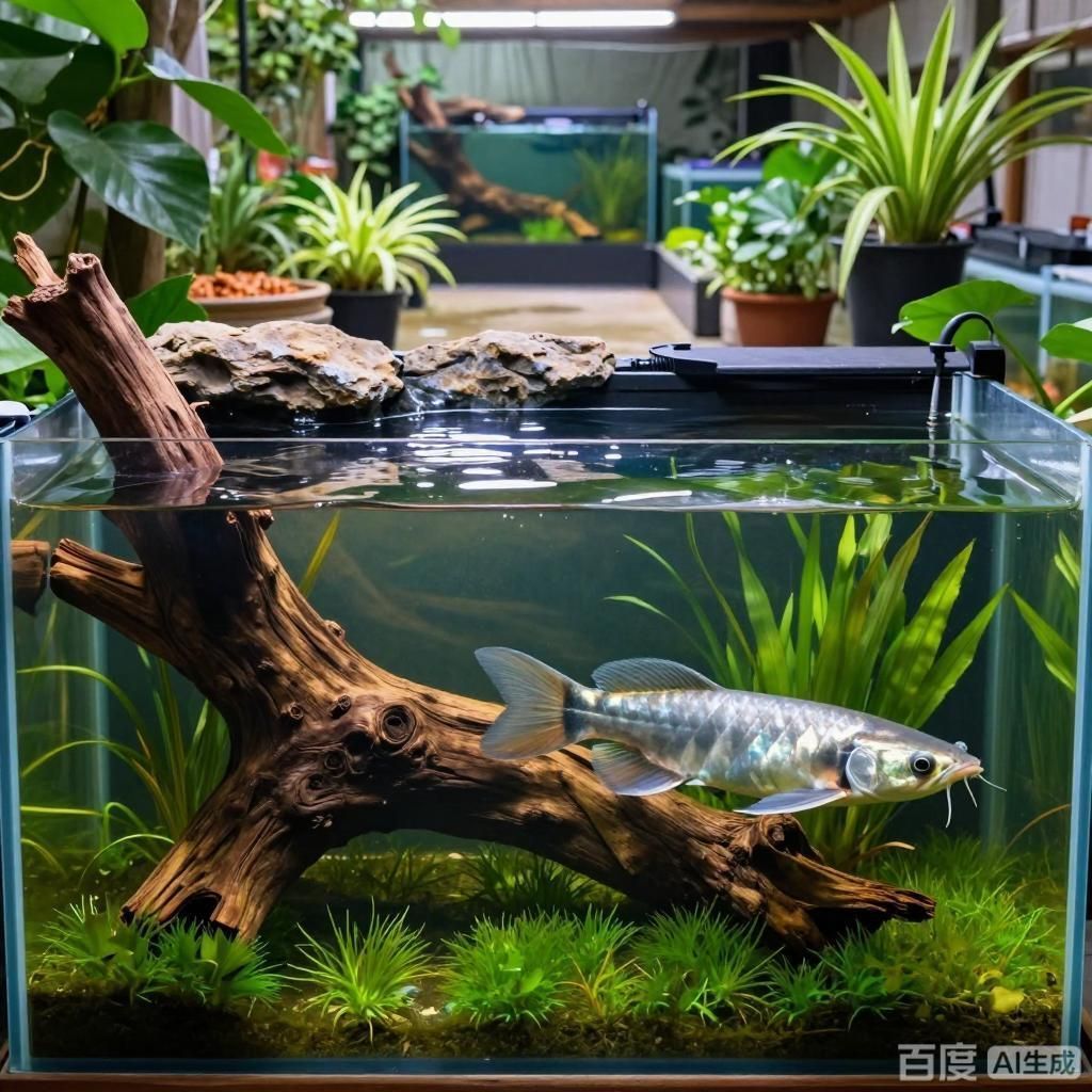 有哪些知名的安國龍魚養殖場，安國龍魚養殖場4張圖均為寫實風格的安國龍魚養殖場