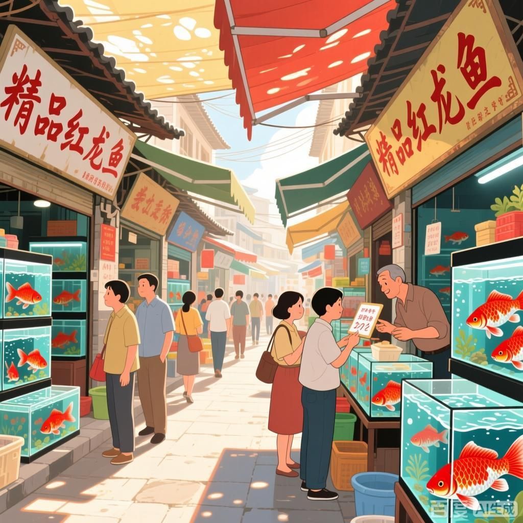 昆明紅龍魚(yú)市場(chǎng)哪里最活躍