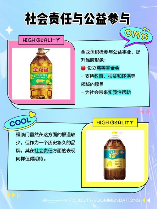 福臨門和金龍魚哪個品牌更好？，福臨門和金龍魚哪個品牌更好