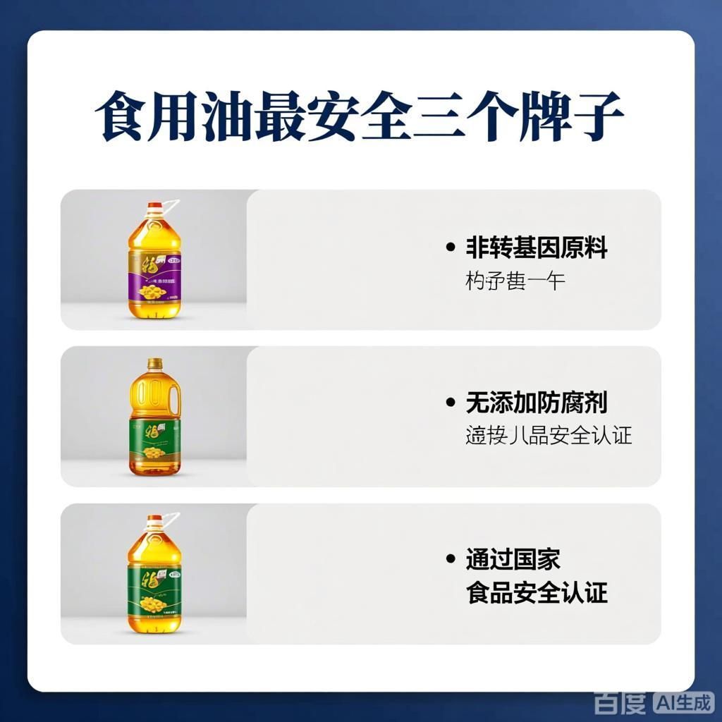 食用油最安全三個牌子，三個安全食用油品牌