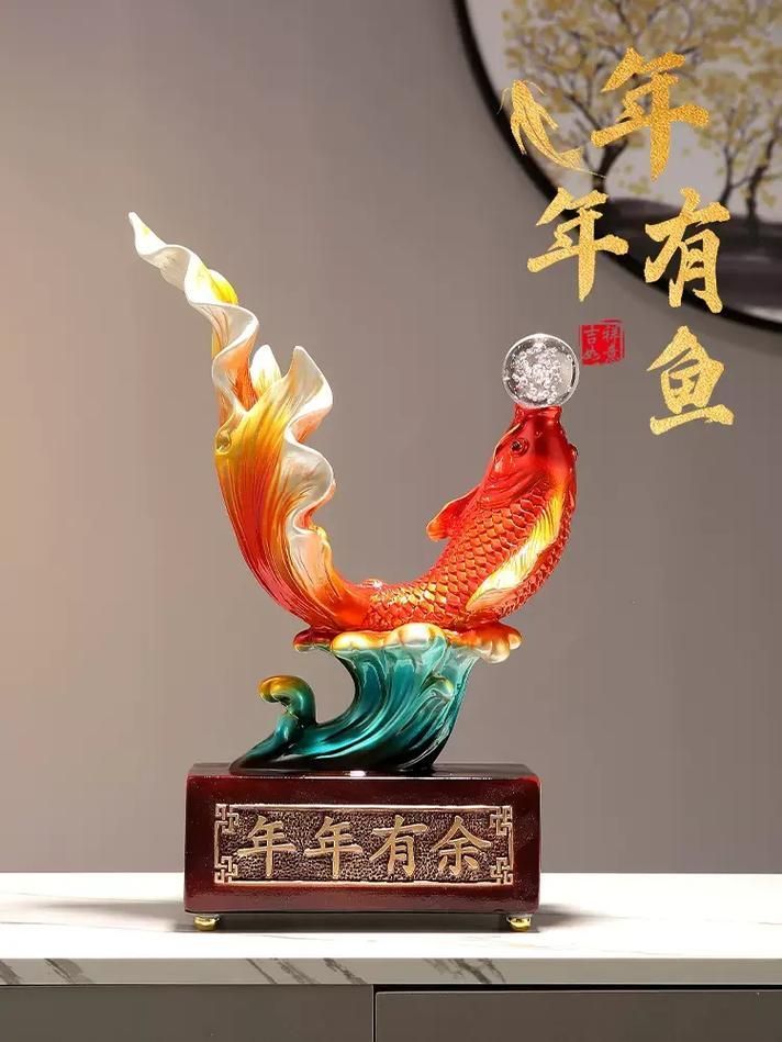 推薦幾款適合單數(shù)擺放的魚擺件，單數(shù)擺放風水擺件