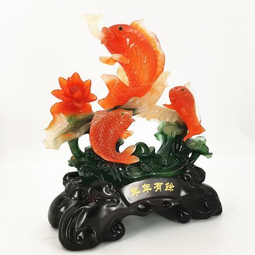 推薦幾款適合單數(shù)擺放的魚擺件，單數(shù)擺放風水擺件