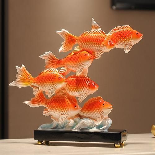 推薦幾款適合單數(shù)擺放的魚擺件，單數(shù)擺放風水擺件