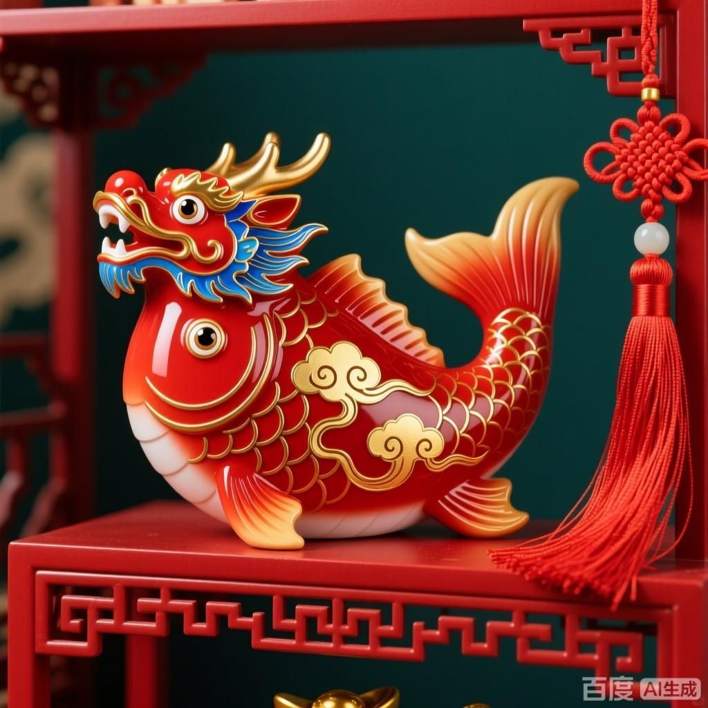 能否提供更多風格的龍頭魚擺件，不同風格的龍頭魚擺件可以帶來好運和財富和財富