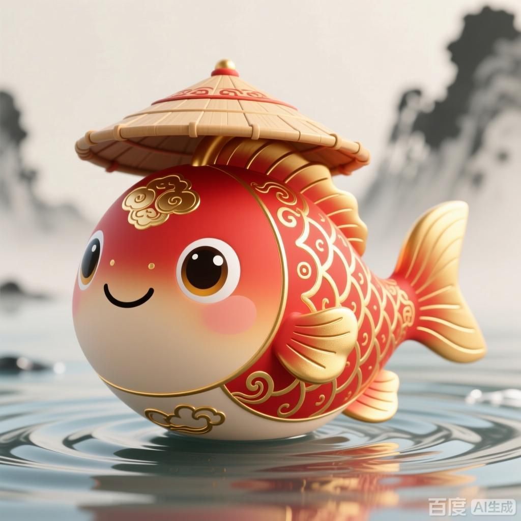 如何設計一個吉祥物魚，吉祥物魚設計