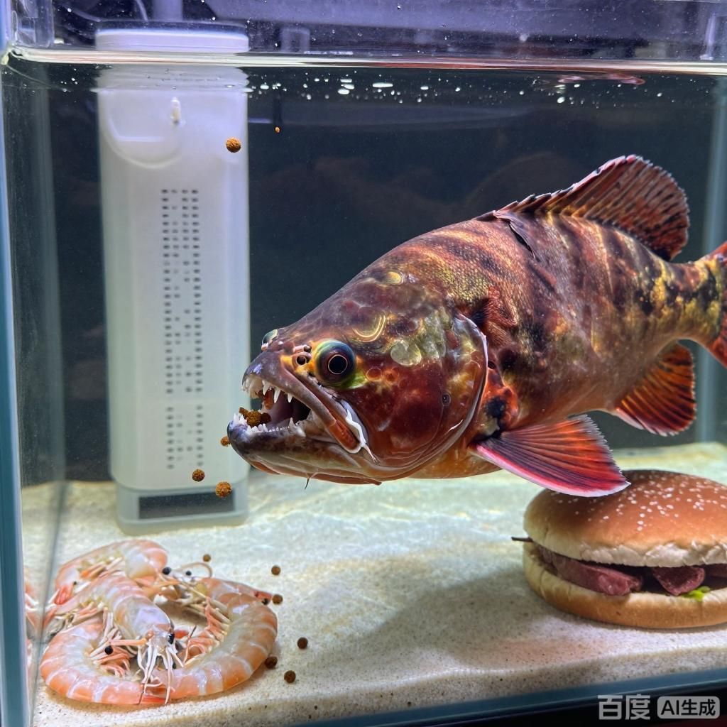 給我推薦一些適合印尼超血紅龍的飼料