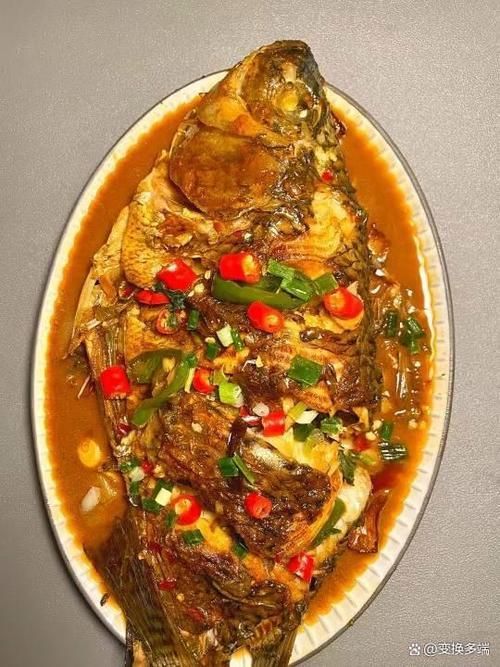有沒(méi)有更多紅燒金龍魚(yú)的高清圖片？，紅燒金龍魚(yú)的制作方法