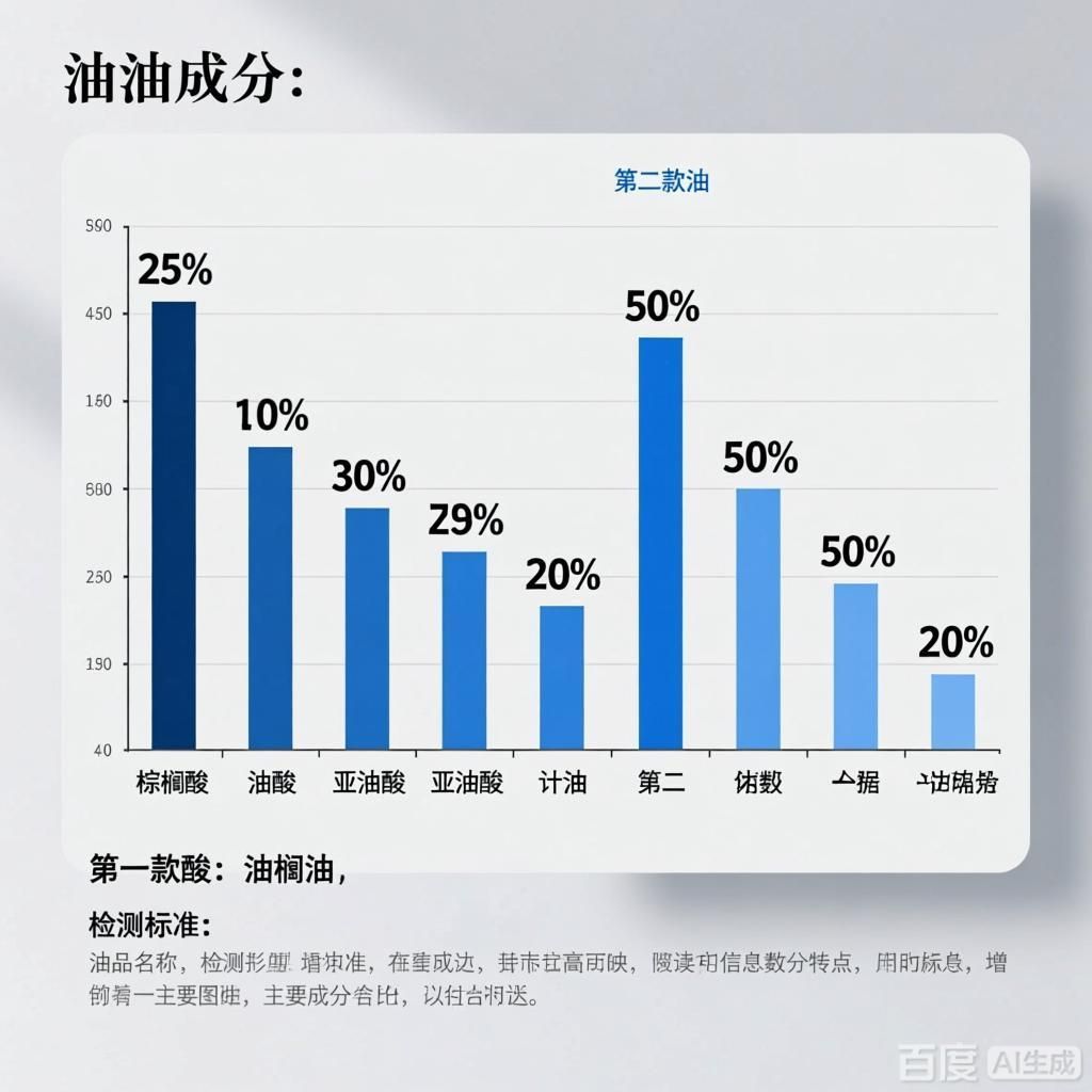 能否給出兩款油的詳細成分對比，兩款油的成分對比