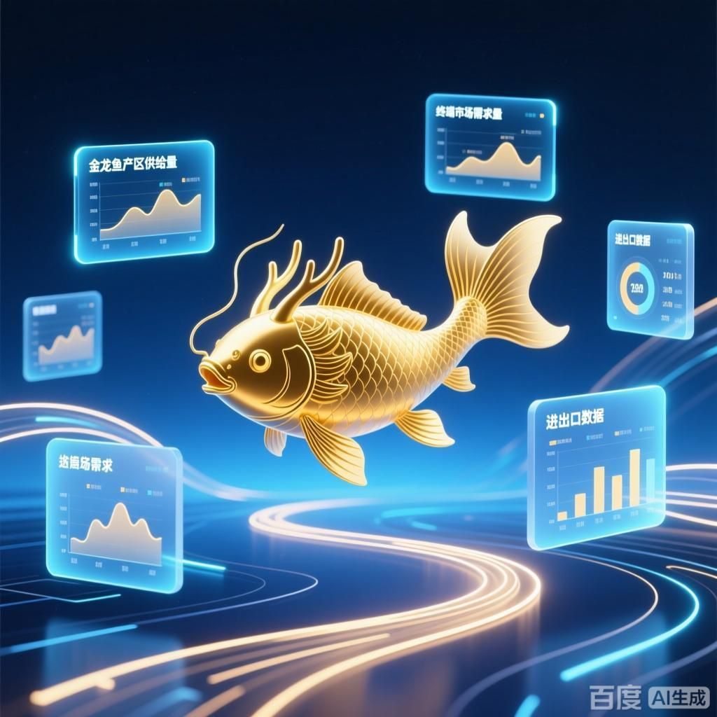 金龍魚的市場供需情況如何，關于金龍魚市場供需情況的四張信息可視化類圖表