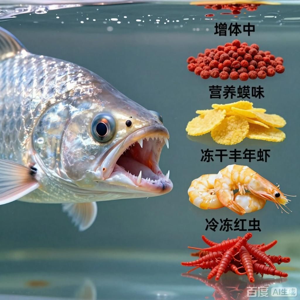 給我推薦幾款適合銀龍魚的飼料，幾款適合銀龍魚的飼料推薦