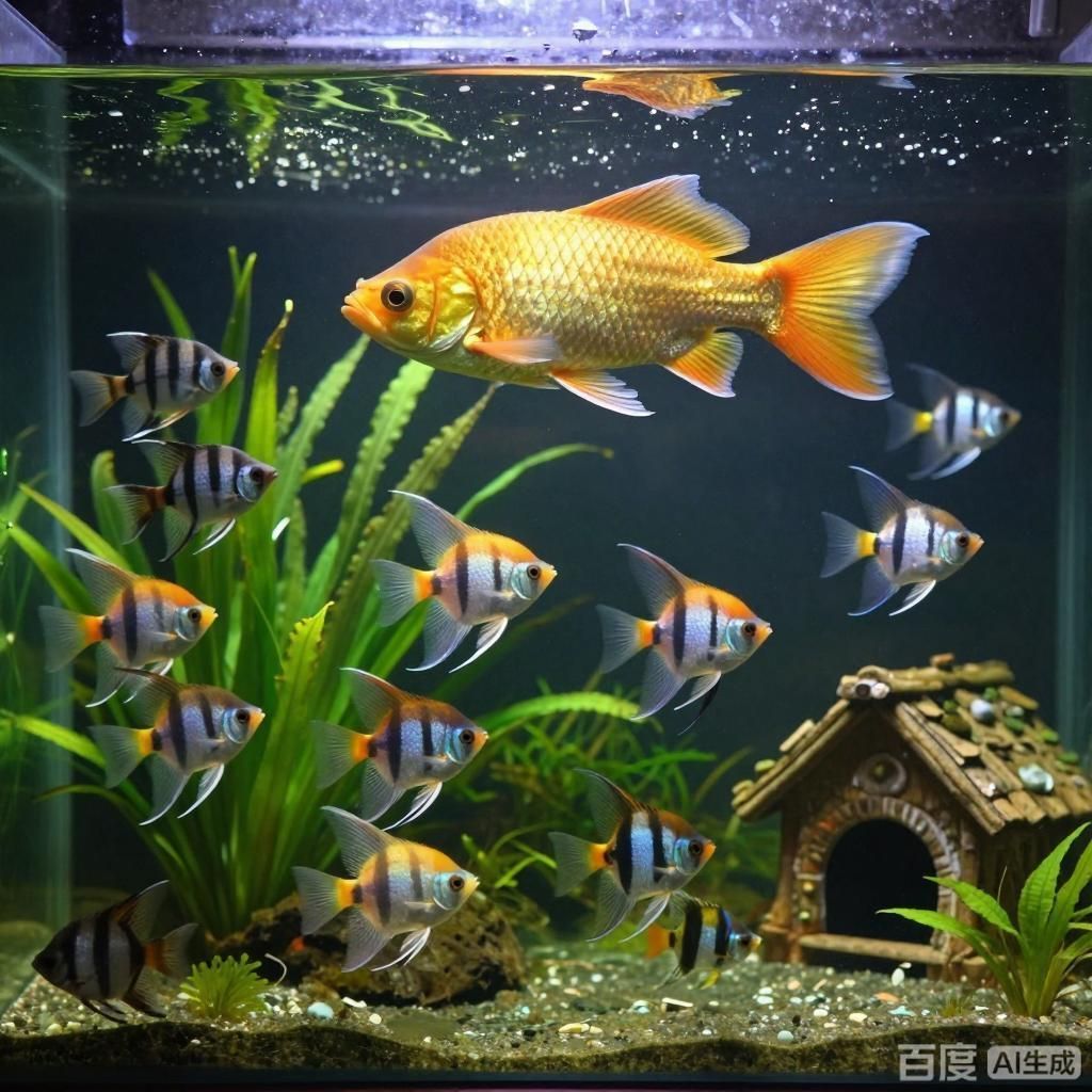 有哪些大型熱帶魚適合與龍魚混養