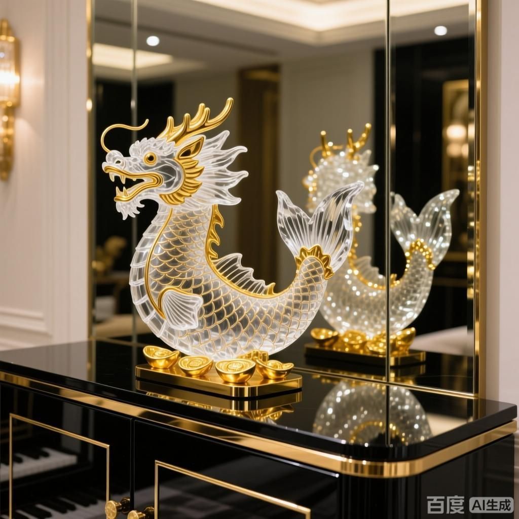 能否提供更多風(fēng)格的龍頭魚(yú)擺件，能否提供更多現(xiàn)代簡(jiǎn)約風(fēng)格的龍頭魚(yú)擺件