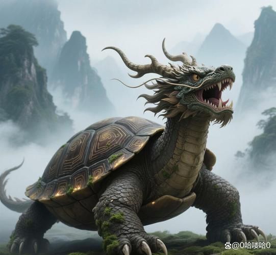 給我一張真正的龍龜圖片，云貴中國龍龜的化石發現地，給我一張真正的龍龜化石圖片