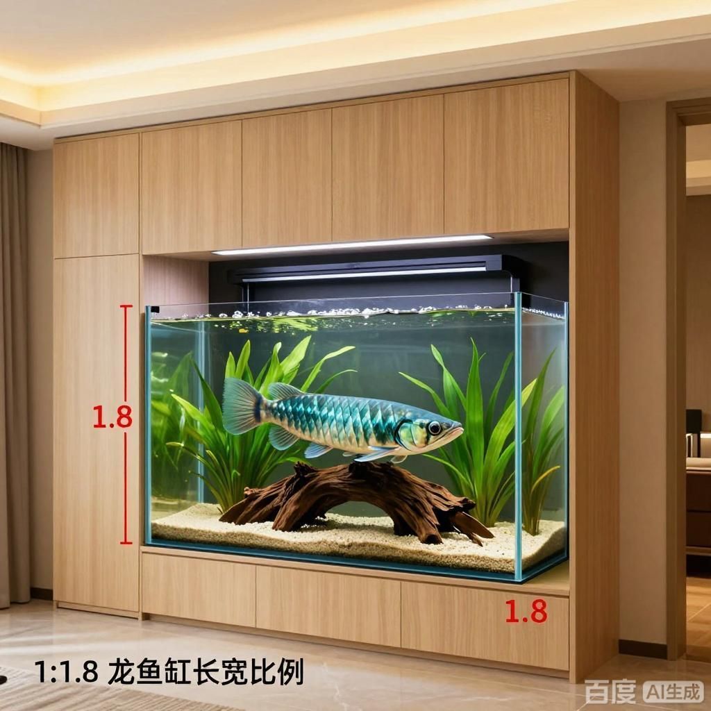 龍魚缸寬度與長度的最佳比例，龍魚缸寬度與長度的比例應基于幾個關鍵因素以及個人審美偏好