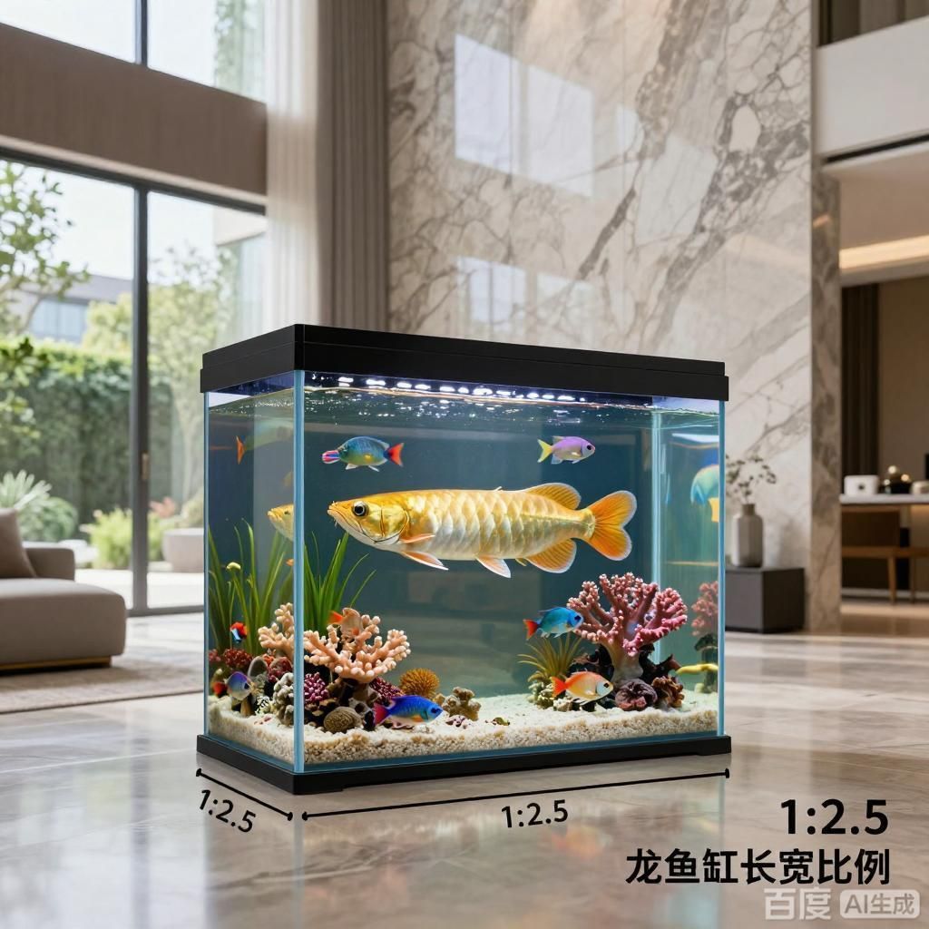 龍魚缸寬度與長度的最佳比例，龍魚缸寬度與長度的比例應基于幾個關鍵因素以及個人審美偏好