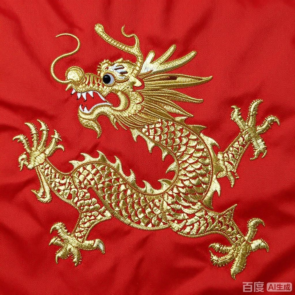 詳細解釋紅龍旗的設計元素和象征意義，紅龍旗的設計元素和象征意義