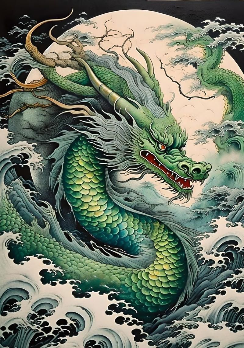 給我一些風水龍的圖片，關于風水龍的一些圖片