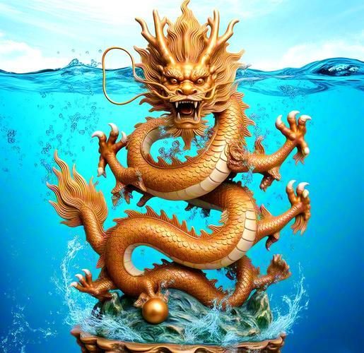 給我一些風水龍的圖片，關于風水龍的一些圖片