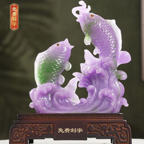 能推薦幾款招財(cái)?shù)聂~擺件嗎
