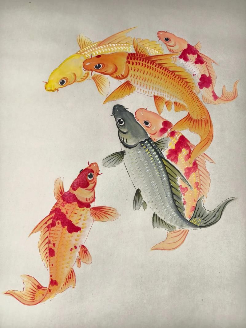 請?zhí)峁┦箫L(fēng)水魚的詳細(xì)圖片，十大風(fēng)水魚十大風(fēng)水魚詳細(xì)解析，金魚象征著財(cái)富和繁榮