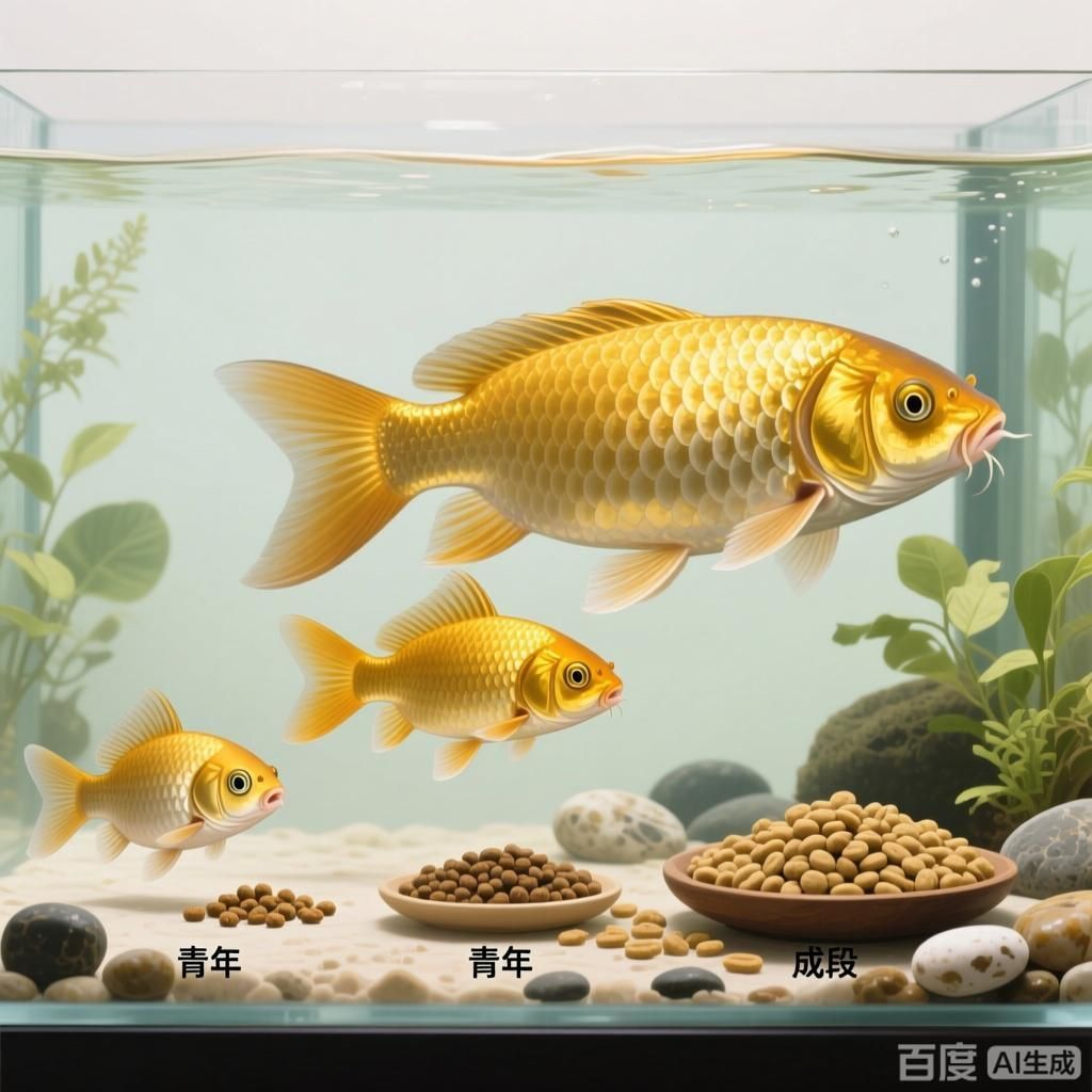如何調整喂食量以適應金龍魚生長，如何根據金龍魚生長階段調整喂食量