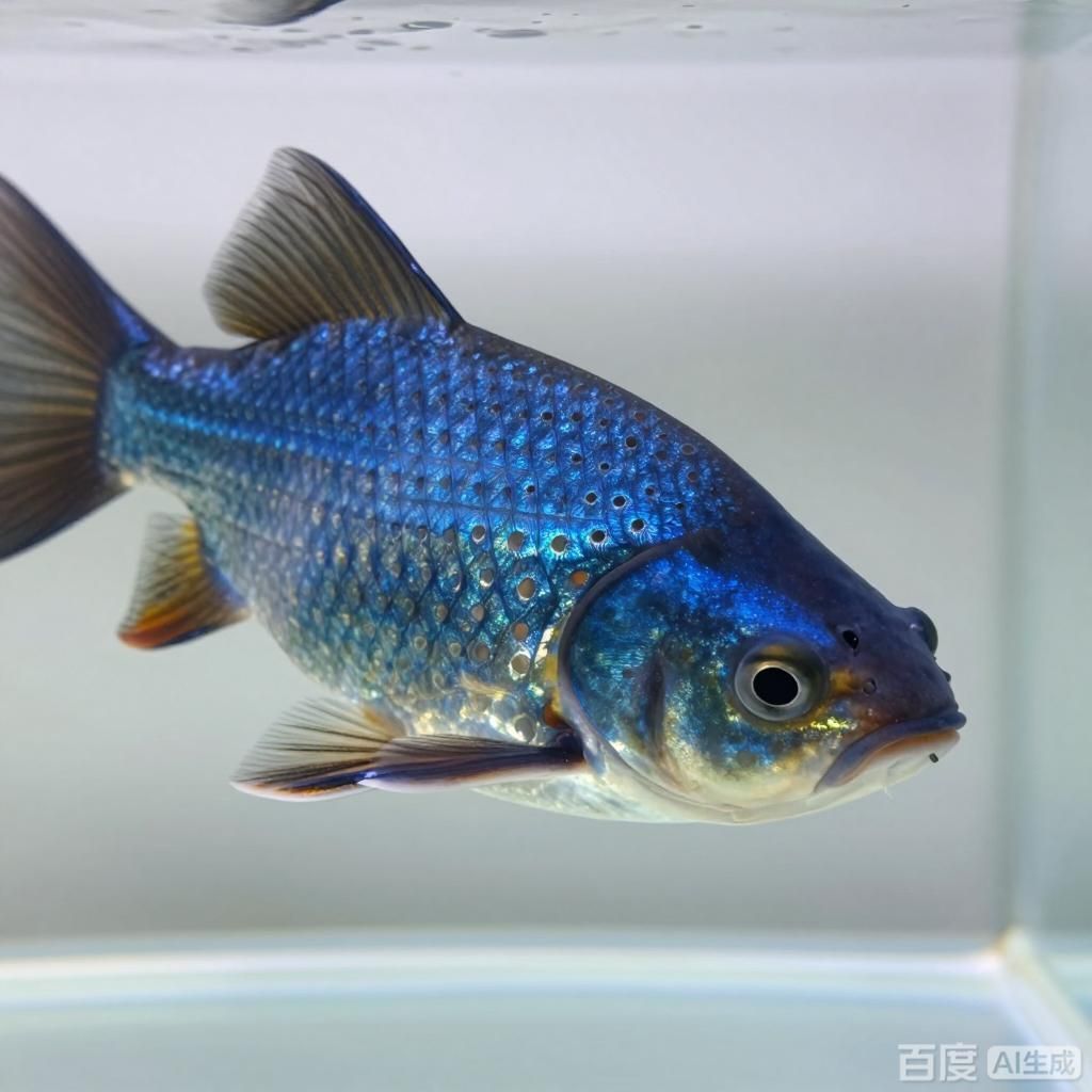 龍魚鰓蓋上有好多小洞