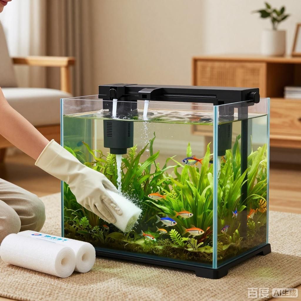 如何維護水族箱清潔，水族箱的清潔是維持水質和生物健康的關鍵，以下基本步驟