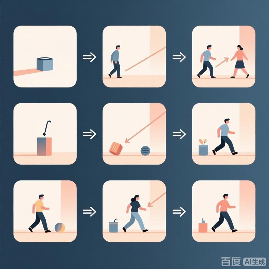 能否提供更詳細的行為變化圖解，**行為變化圖解