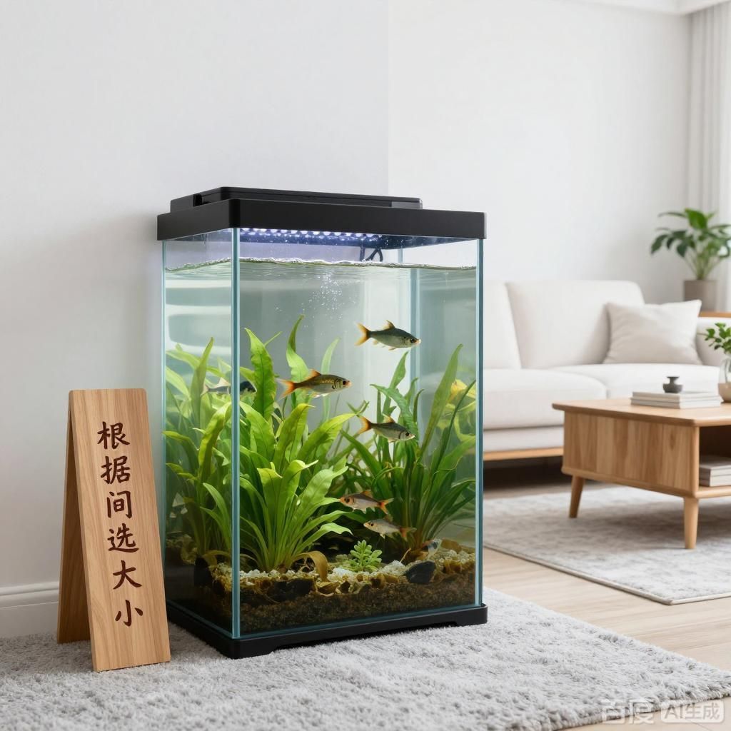 如何選擇合適的魚缸大小，選擇合適的魚缸大小是確保魚類健康和魚缸美觀的關鍵因素