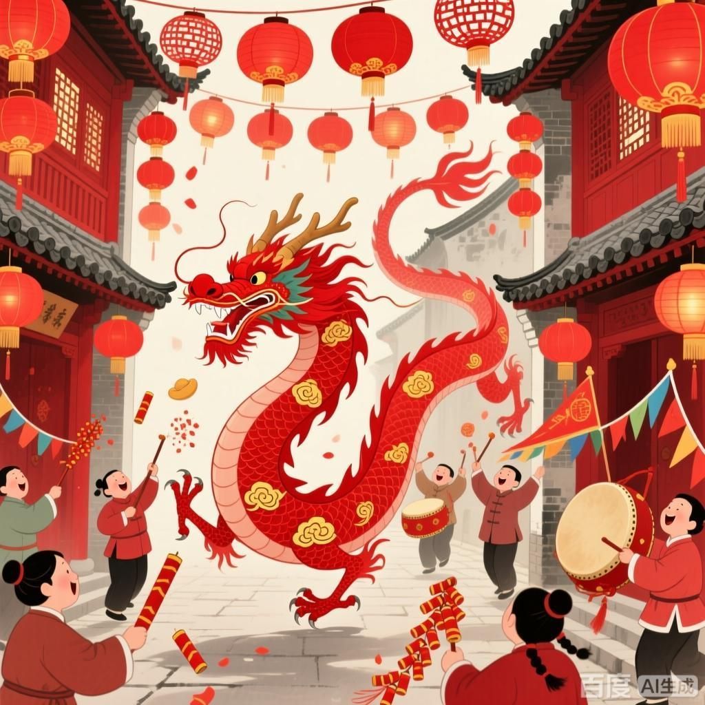 紅龍形象的文化意義，紅龍在中華文化中的具體象征意義