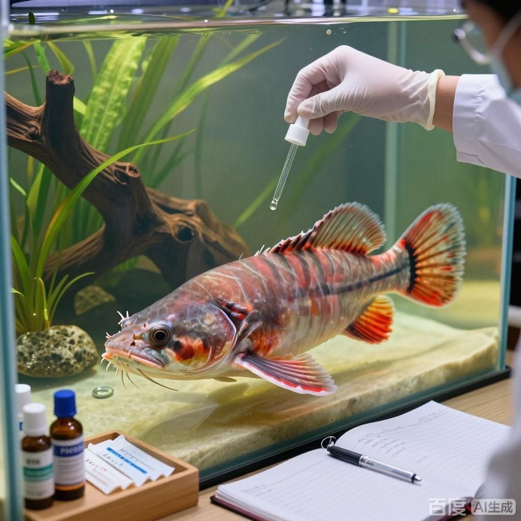 給我一些龍魚魚鱗充血的治療案例，如何預防龍魚魚鱗充血