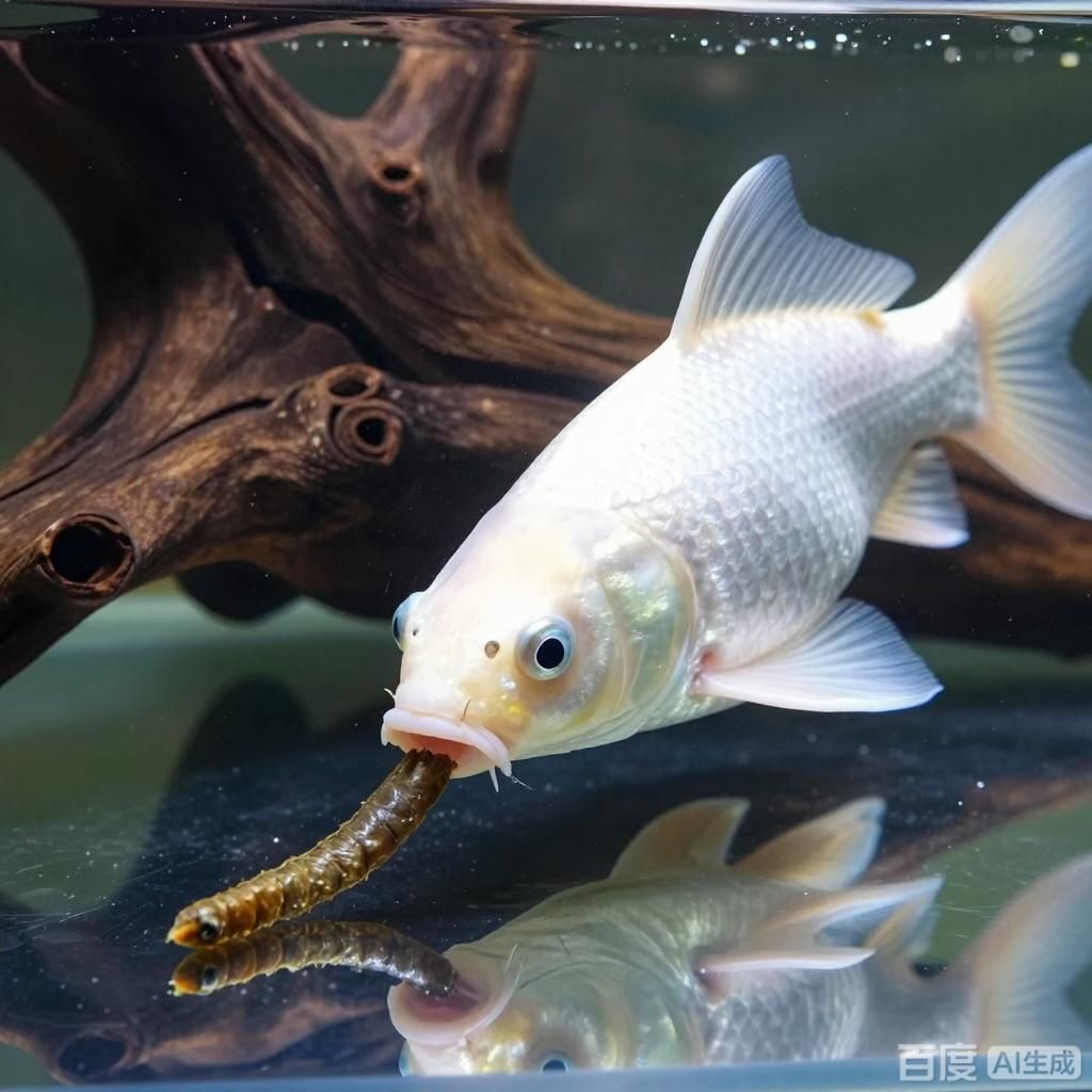給我推薦一些適合白條過背金龍魚的飼料