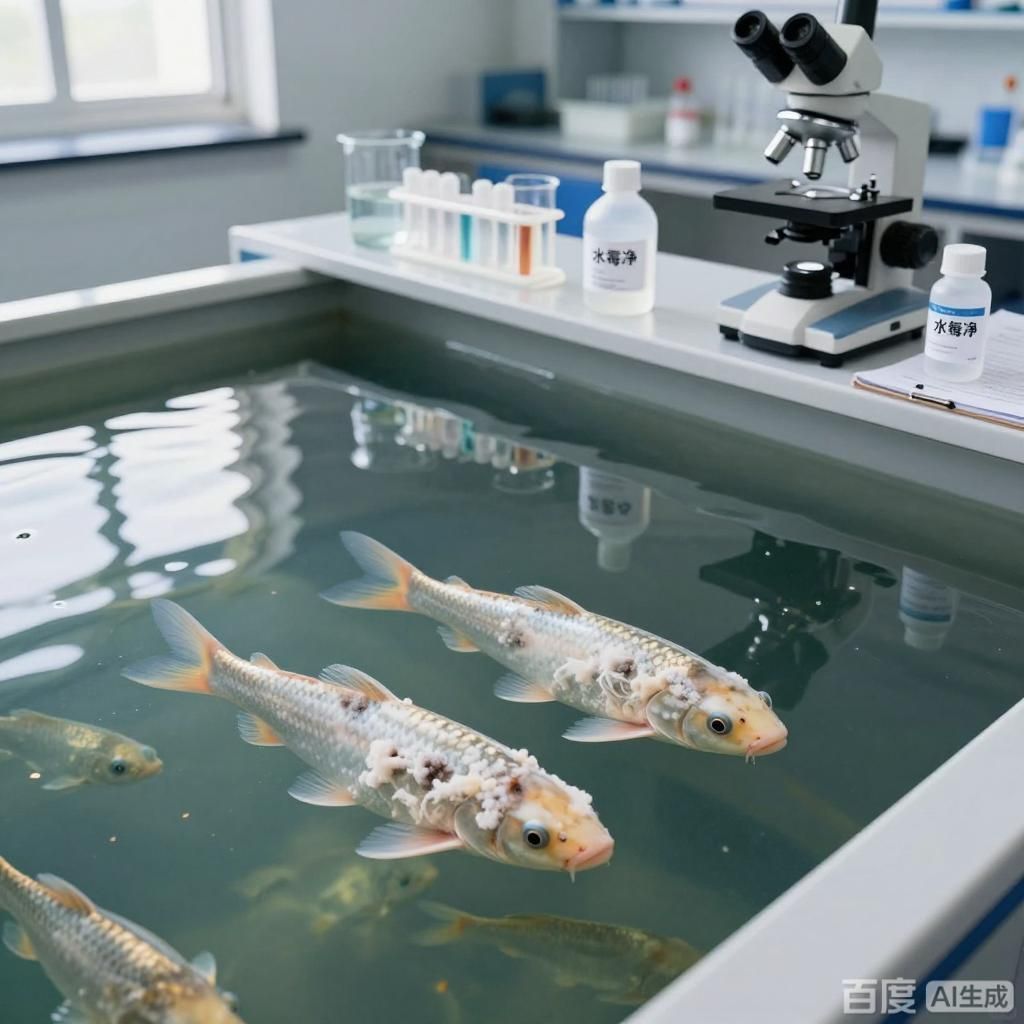 能否提供更多關于魚病防治的信息，關于魚病防治的四張圖