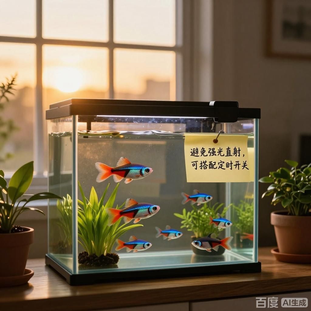 孔雀魚需要多久的光照時間，孔雀魚每天需要12-16小時光照時間