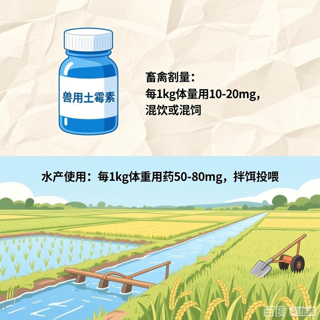 土霉素的正確使用方法和劑量，土霉素有哪些副作用，如何判斷土霉素是否有效