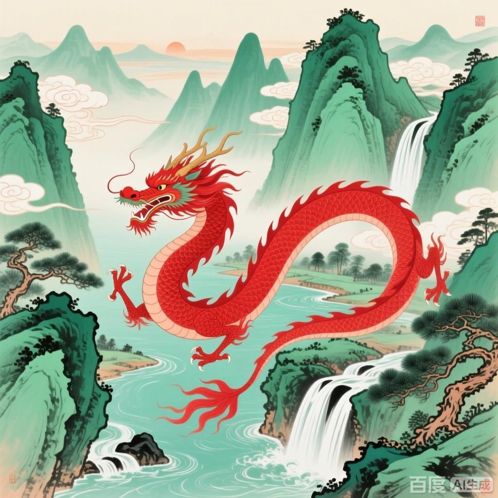 紅龍在中華文化中的具體象征意義，紅龍在中華文化中有什么象征意義