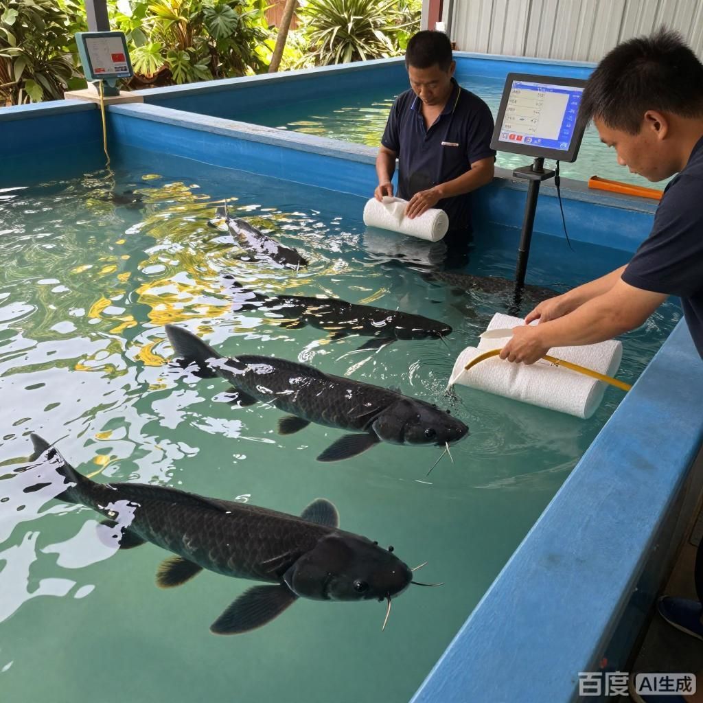 如何人工養殖奎龍魚并保持水質清潔，人工養殖奎龍魚的注意事項