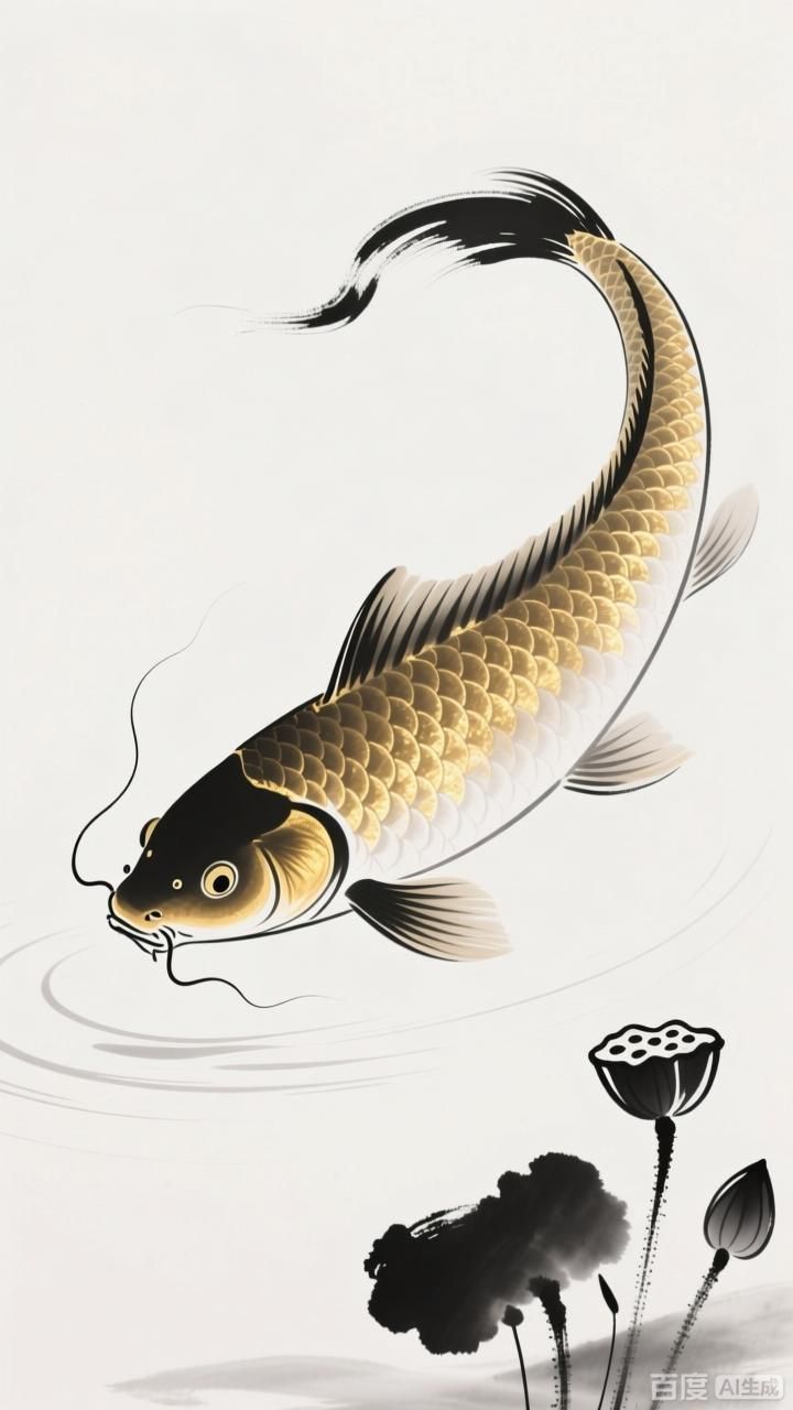 如何制作一張簡約國風金龍魚壁紙，制作一張簡約國風金龍魚壁紙需要遵循以下步驟以下步驟