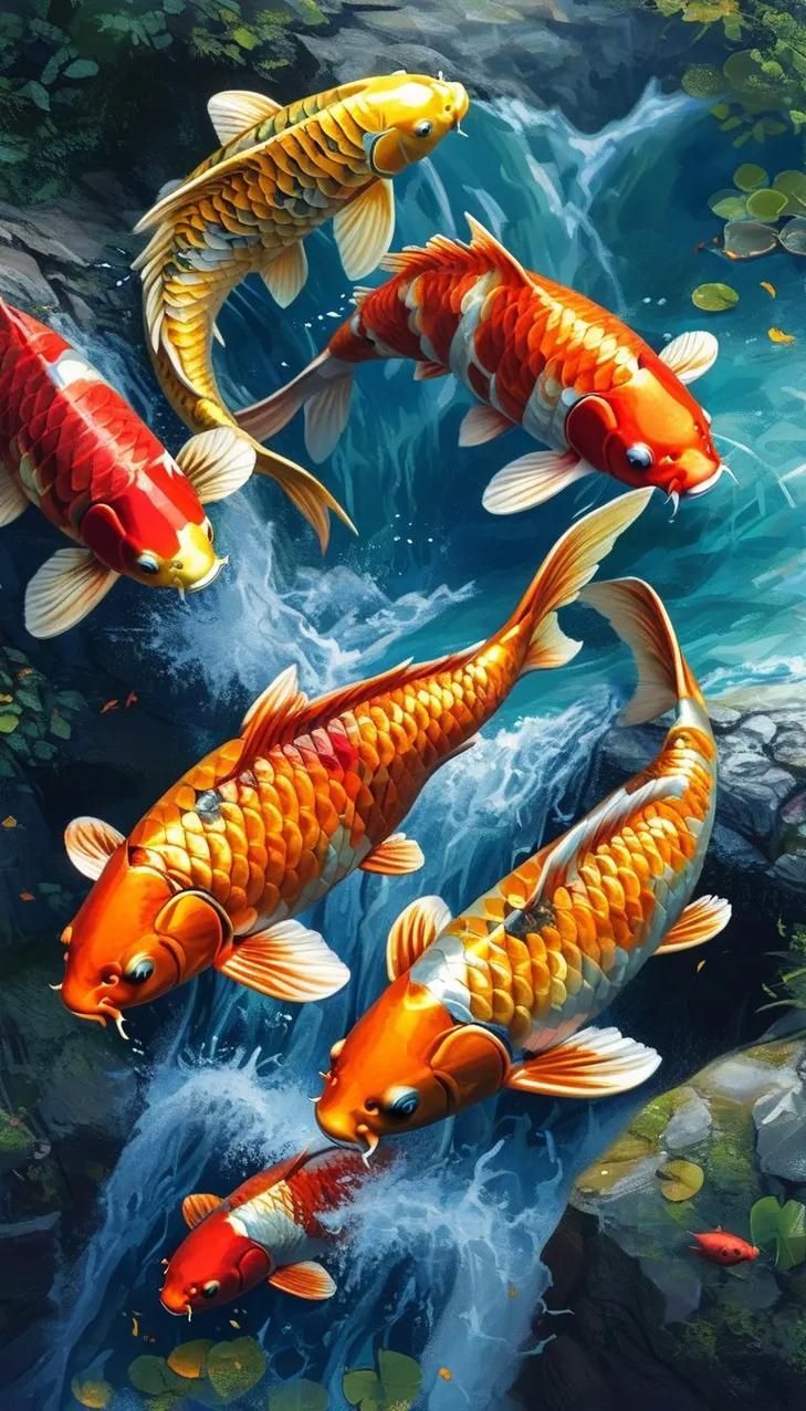 請提供十大風水魚的詳細圖片，十大風水魚中哪種最招財