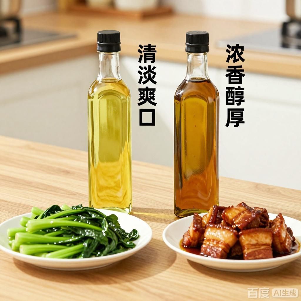 能再詳細(xì)對(duì)比一下兩款油的口感嗎，兩款油口感對(duì)比分析
