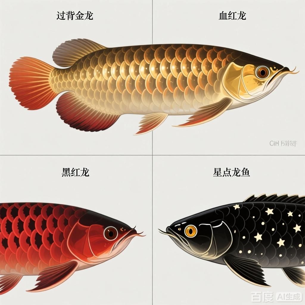 給我一份龍魚品種鑒別清單，一份簡單的龍魚品種鑒別清單