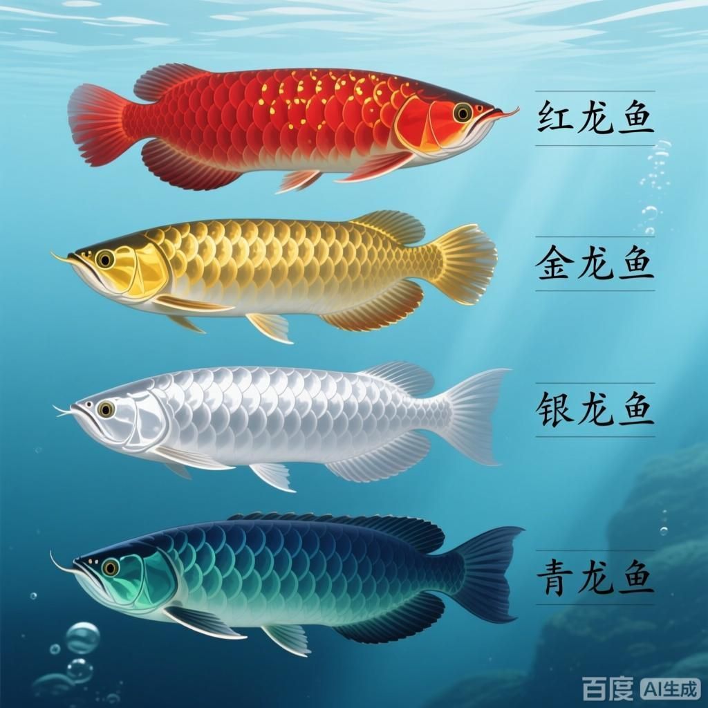 給我一份龍魚品種鑒別清單，一份簡單的龍魚品種鑒別清單