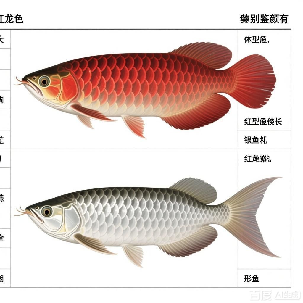 給我一份龍魚品種鑒別清單，一份簡單的龍魚品種鑒別清單