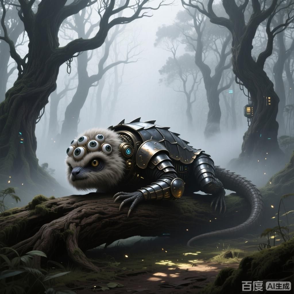 能否提供更多關(guān)于這些不明生物的信息，不明生物插畫