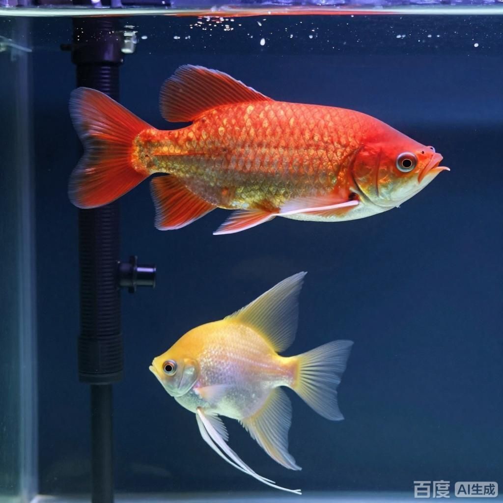 大田龍魚和神仙魚混養的案例，大田龍魚和神仙魚混養有哪些成功案例大田龍魚和神仙魚混養案例