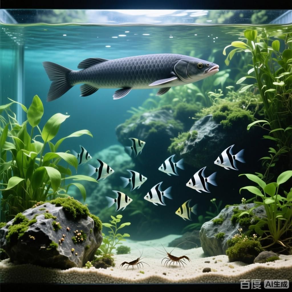 大田龍魚和神仙魚混養的案例，大田龍魚和神仙魚混養有哪些成功案例大田龍魚和神仙魚混養案例